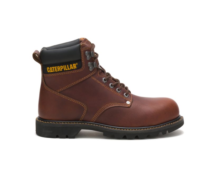 Caterpillar Second Shift Steel Toe - Brune Vernestøvler Herre - Norge ( ZARMH-8291 )